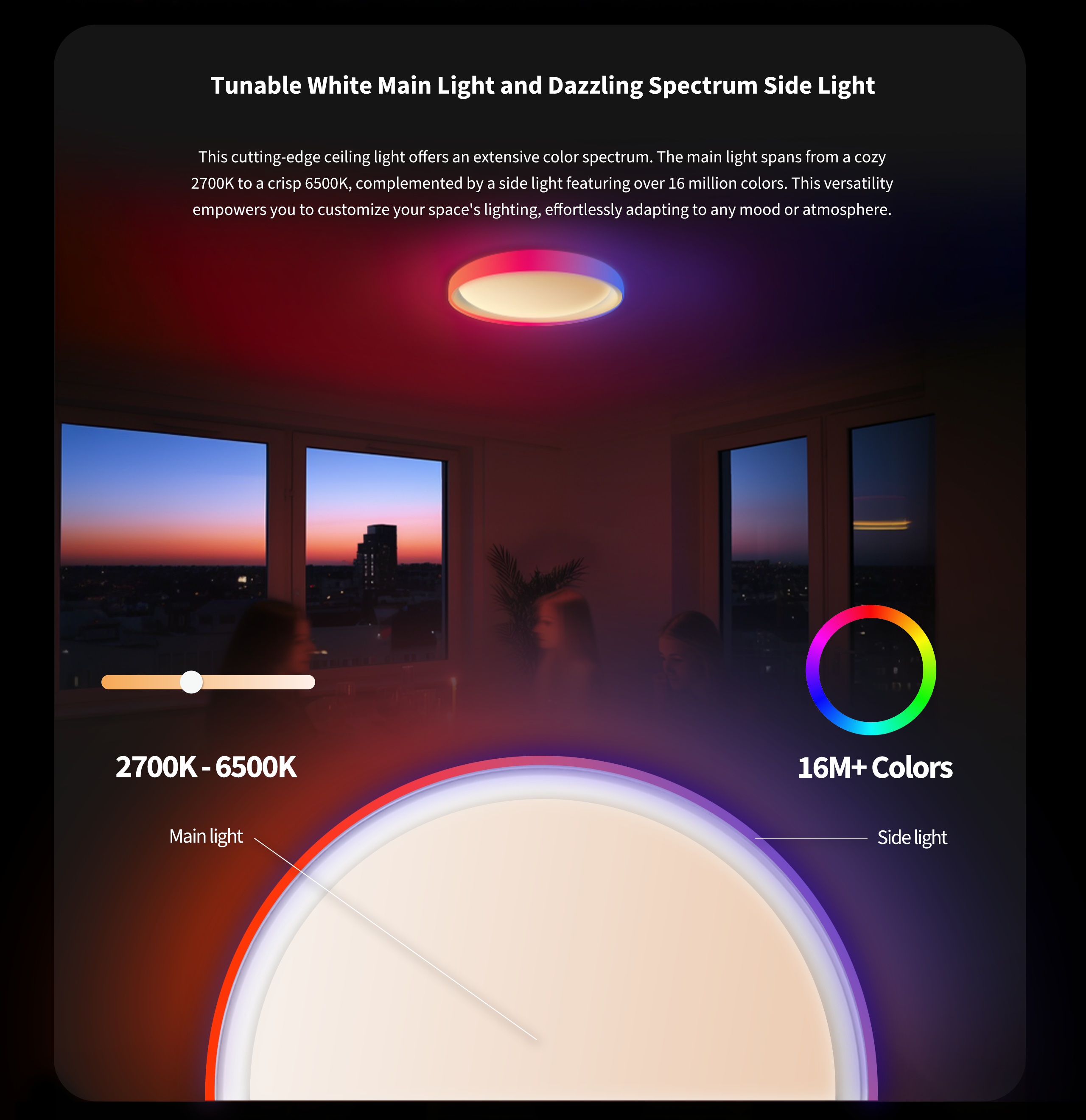 Aqara Ceiling Light T1M — product shot