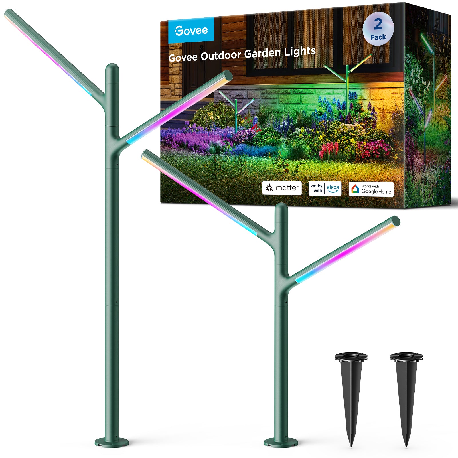 Govee RGBICWW Garden Lights