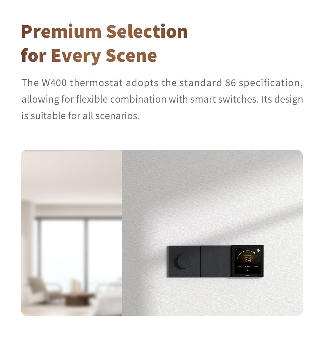 Aqara Thermostat W400 controlling VRF air conditioning