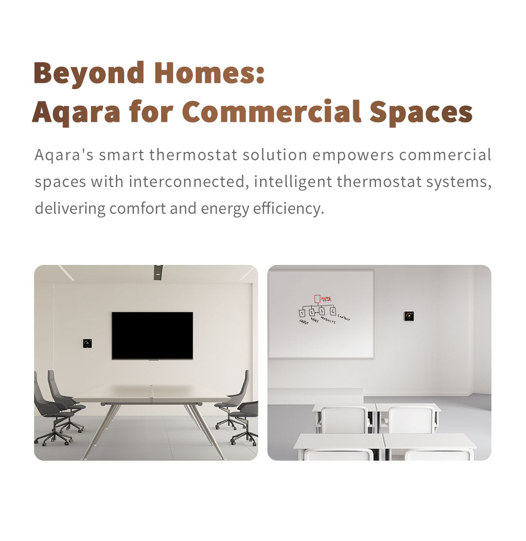 Aqara Thermostat W400 smart home scene control