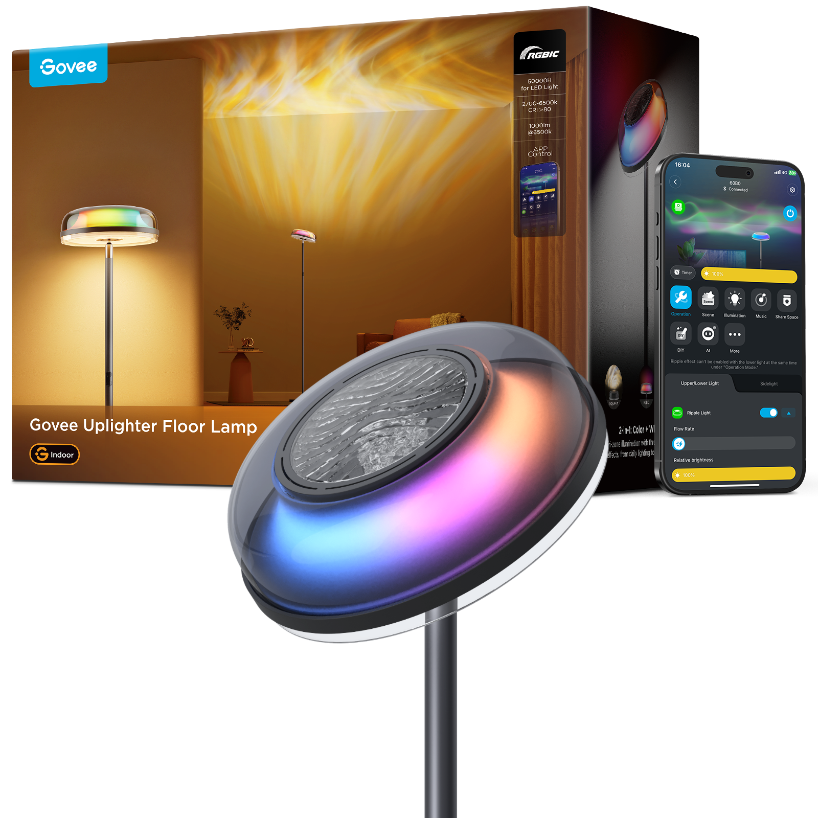 Govee Uplighter Floor Lamp — product shot
