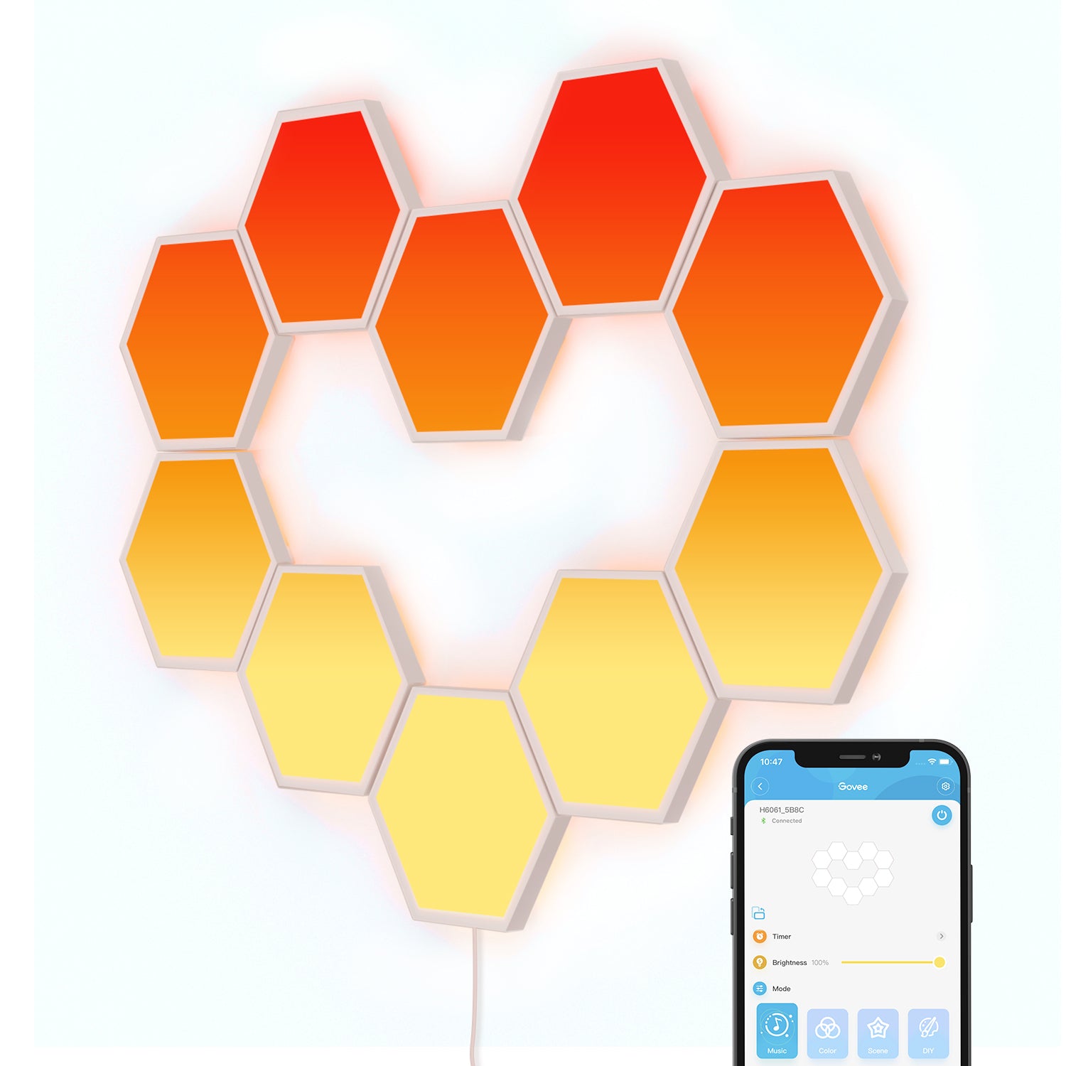 Govee Glide Hexa Light Panels — product shot