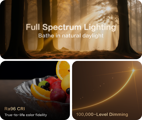 Aqara Spotlight T2 Pro full spectrum Ra96 lighting