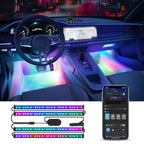 Govee RGBIC Interior Car Lights - Without Remote Control