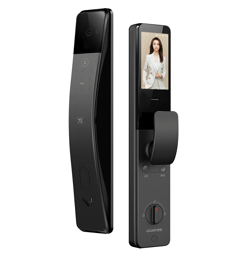 Lockin S6 Max Finger Vein & Facial Recognition Smart Lock — product shot