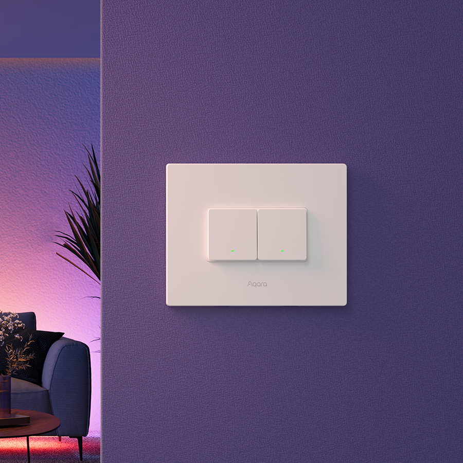Aqara Light Switch H2 Horizontal — product shot
