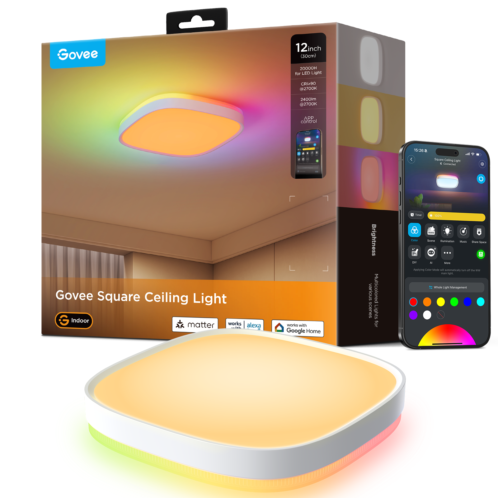 Govee 12 inch Smart Ceiling Light