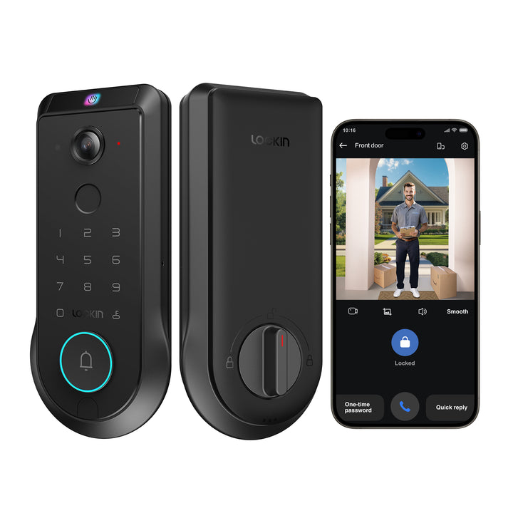 Lockin Veno Pro Palm Vein Recognition Video Smart lock — product shot