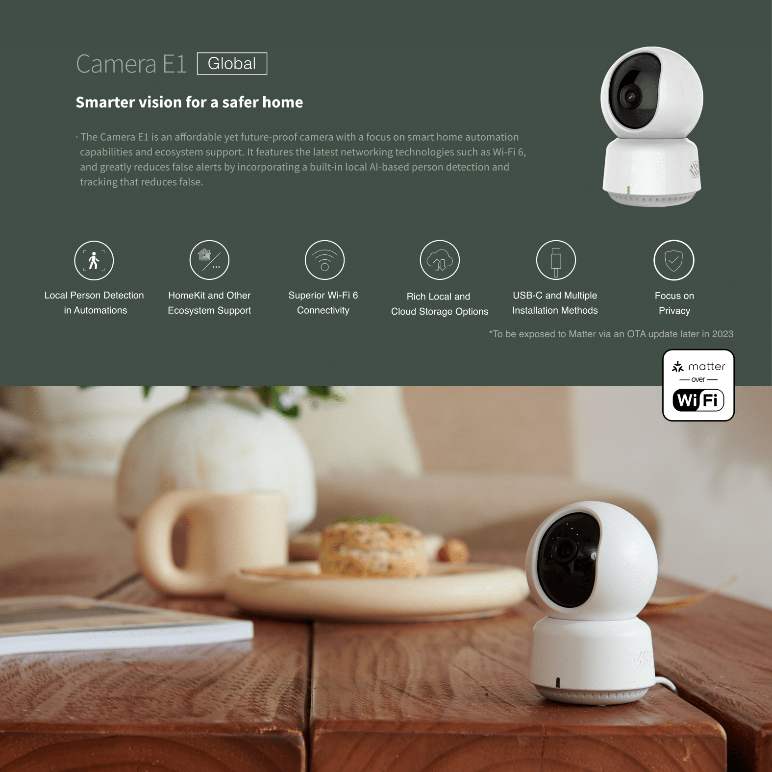 Aqara Camera E1 — product shot