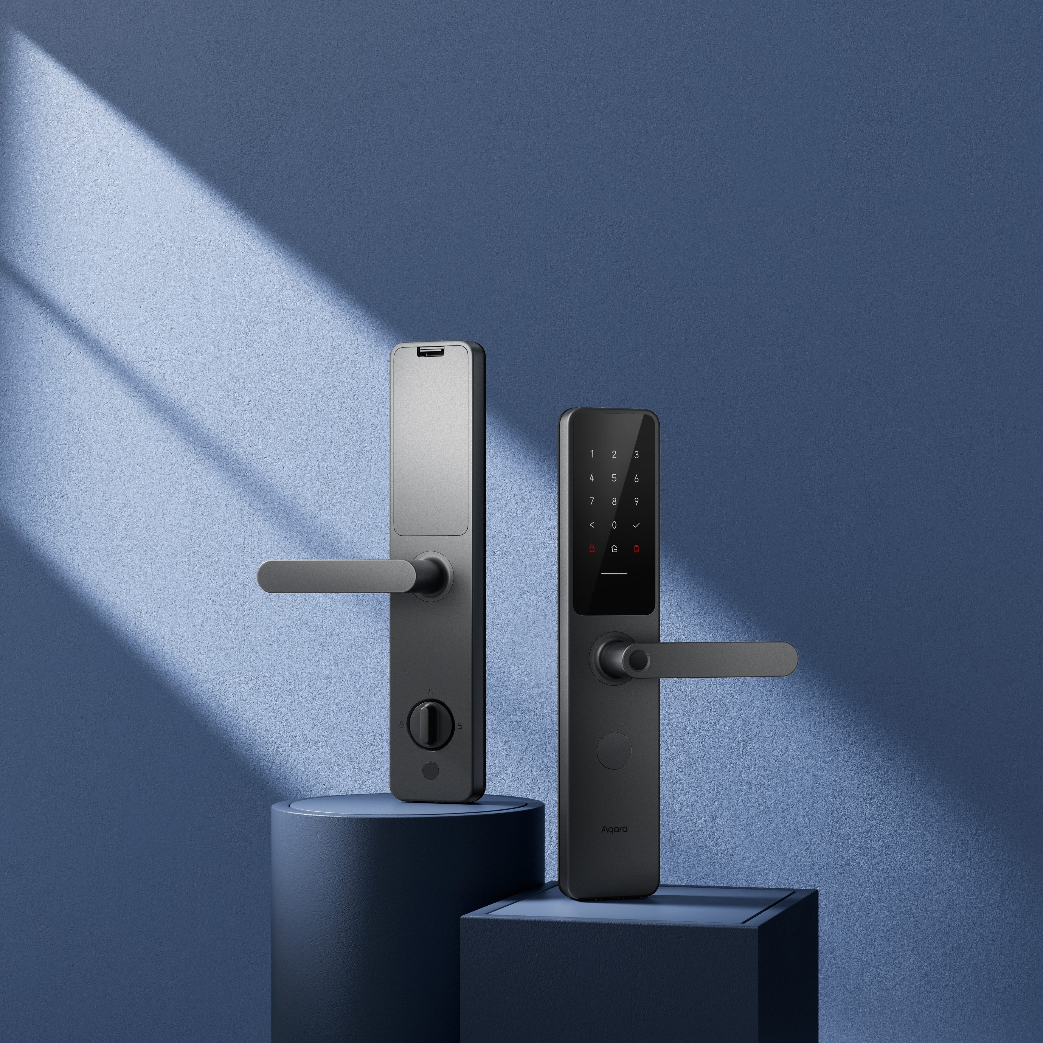 Aqara Smart Door Lock A100 Zigbee in a smart home setting