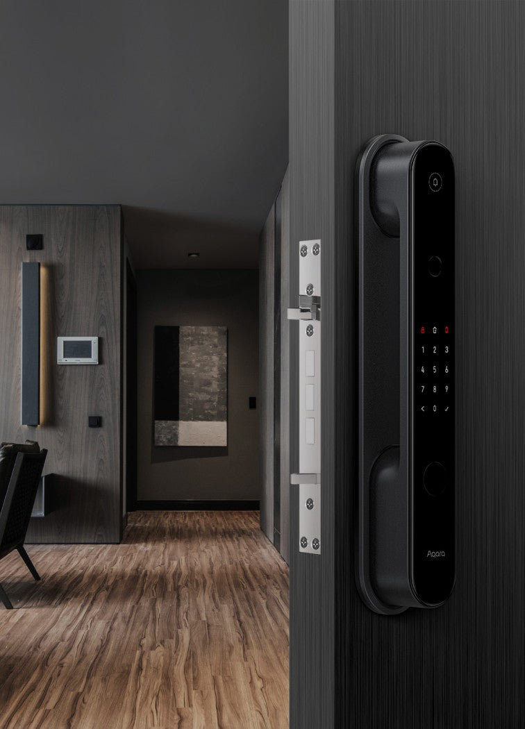 Aqara Smart Door Lock D100 Zigbee in a smart home setting
