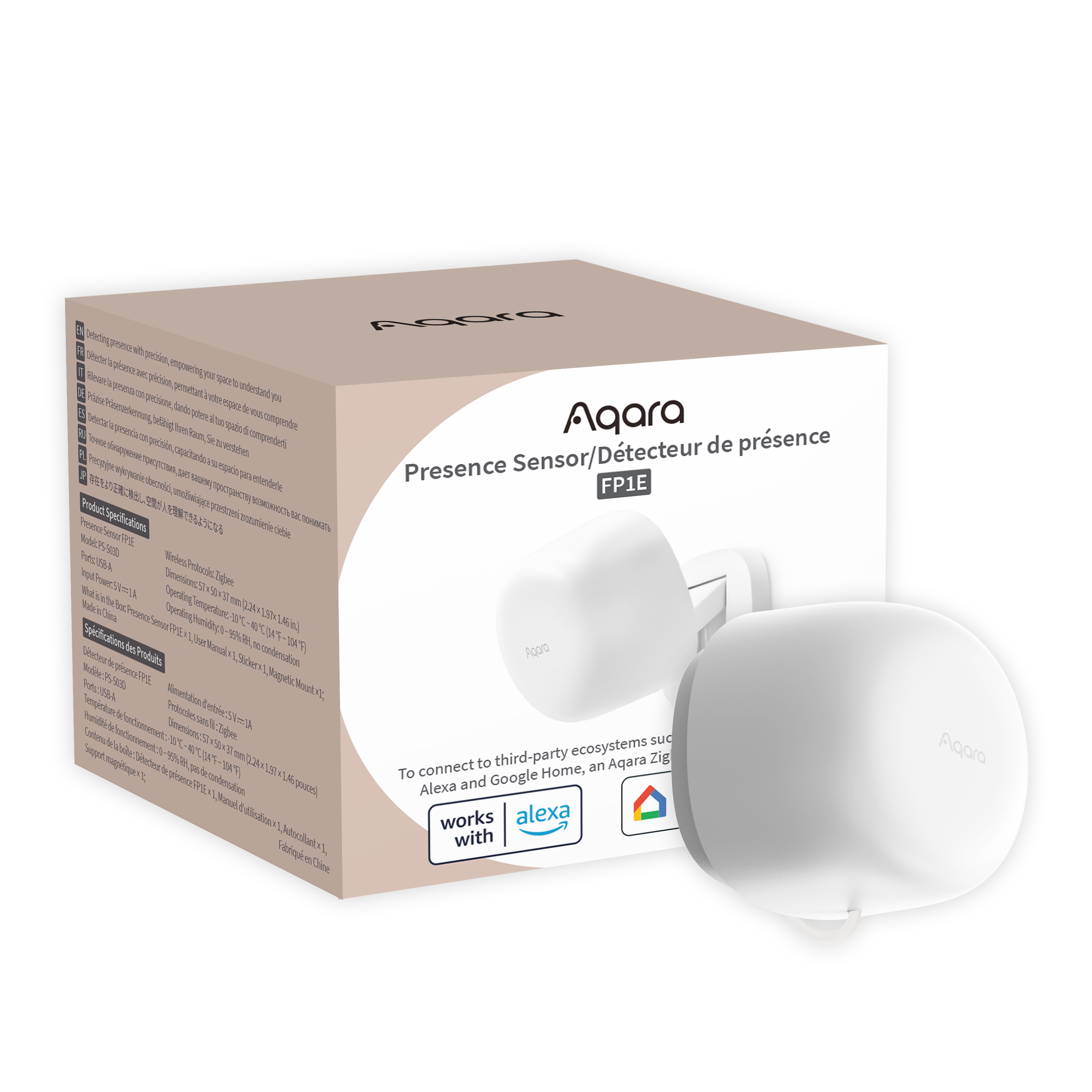 Aqara Presence Sensor FP1E — product shot