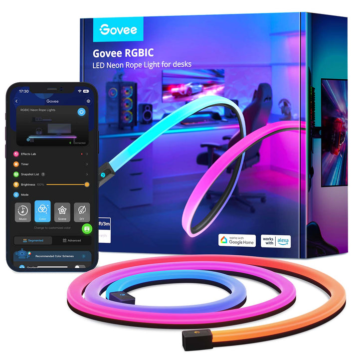 Govee LED Neon Rope Lights for Desks — product shot