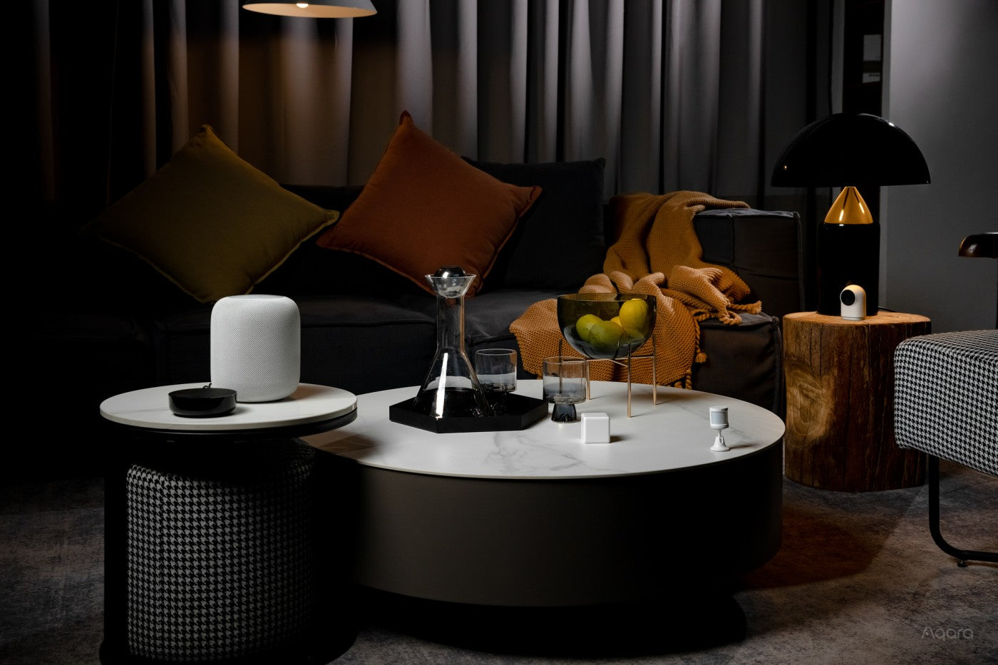 Aqara Hub M2 in a smart home setting