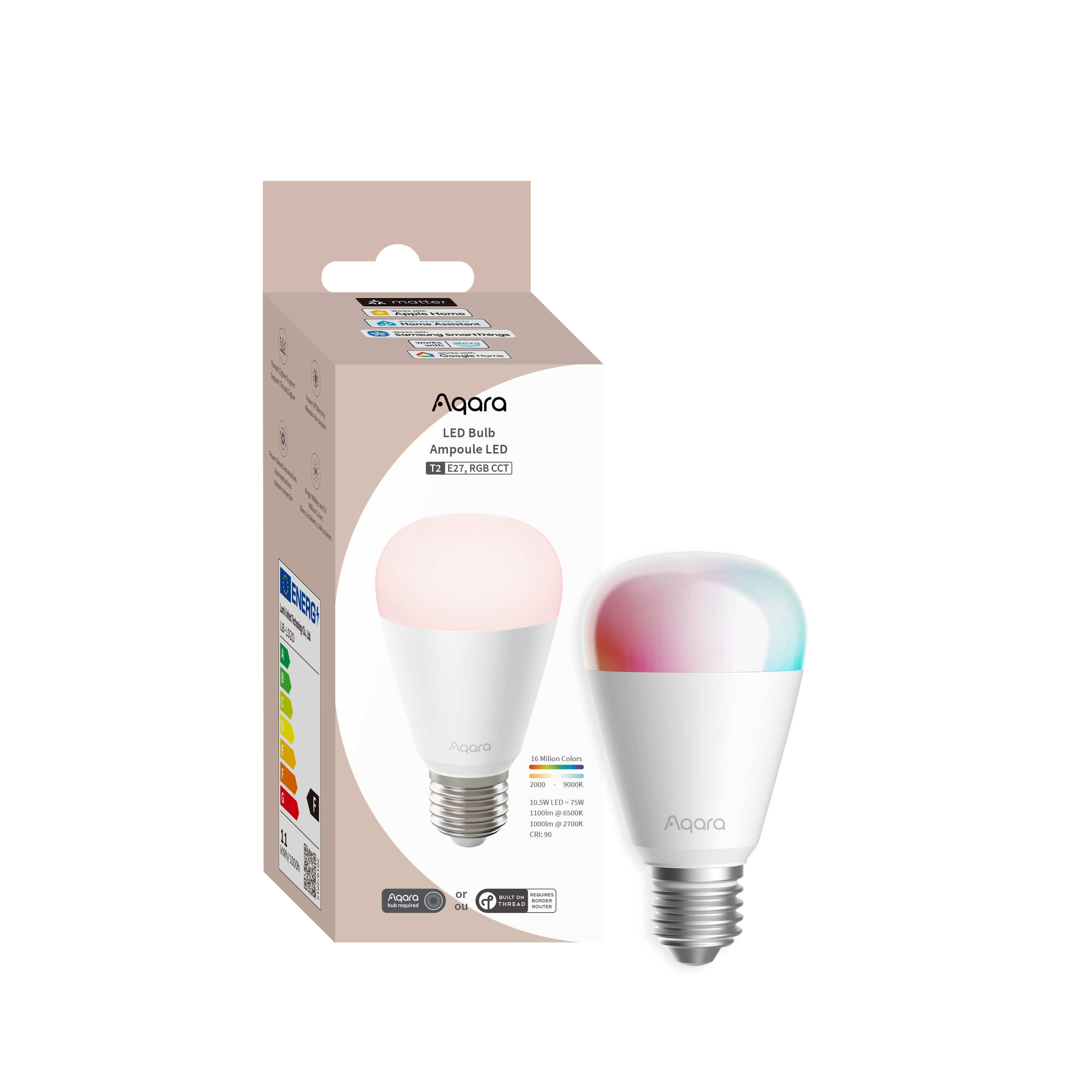 Aqara LED Bulb T2 — product shot