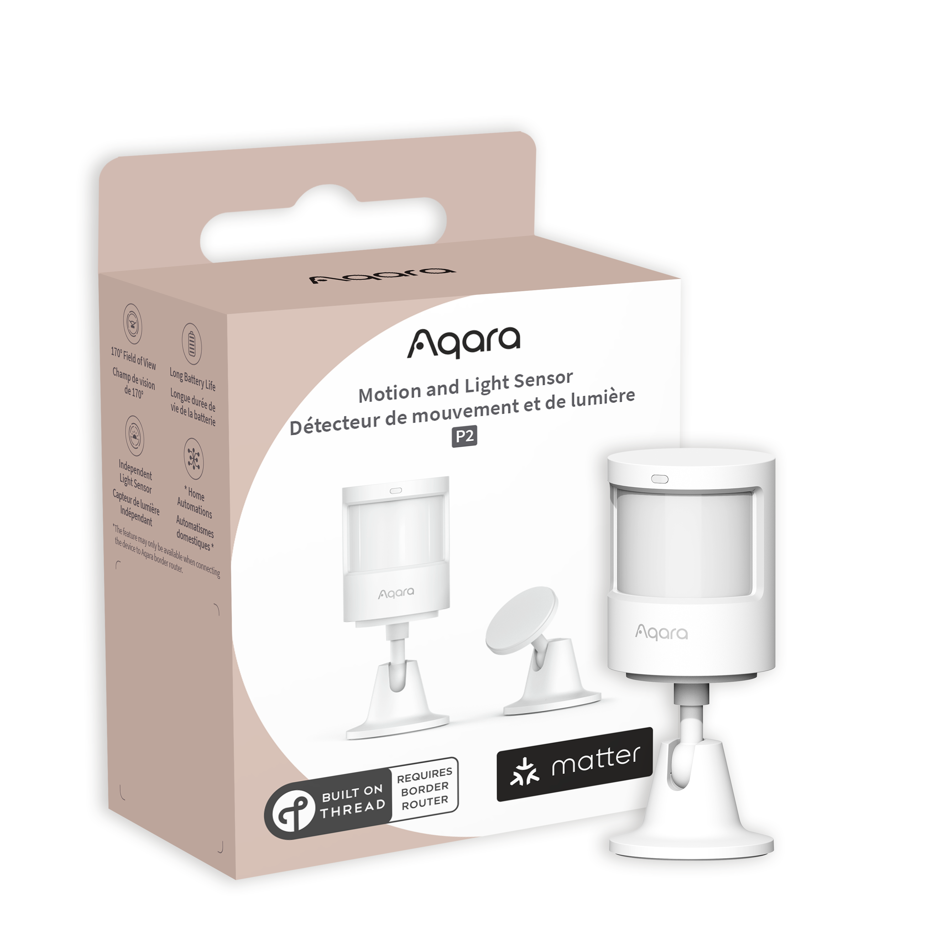 Aqara Motion and Light Sensor P2 — product shot