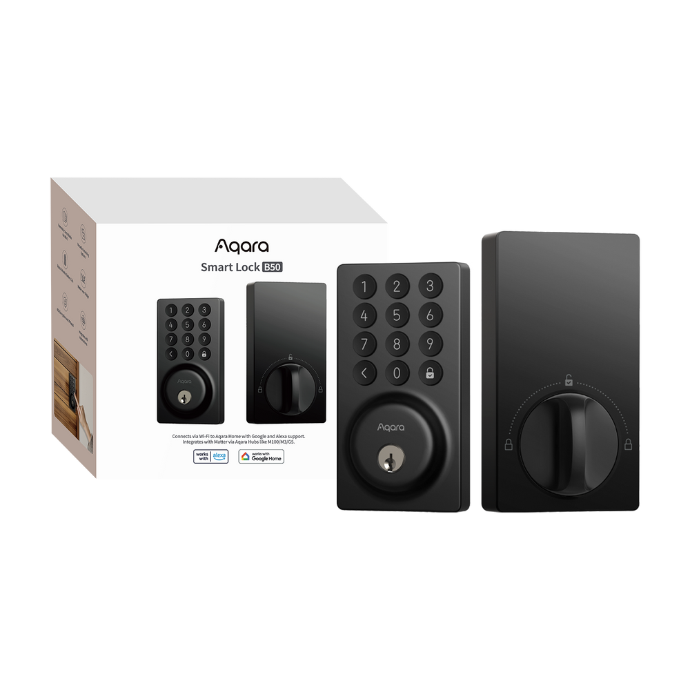 Aqara Smart Lock B50 — retail packaging