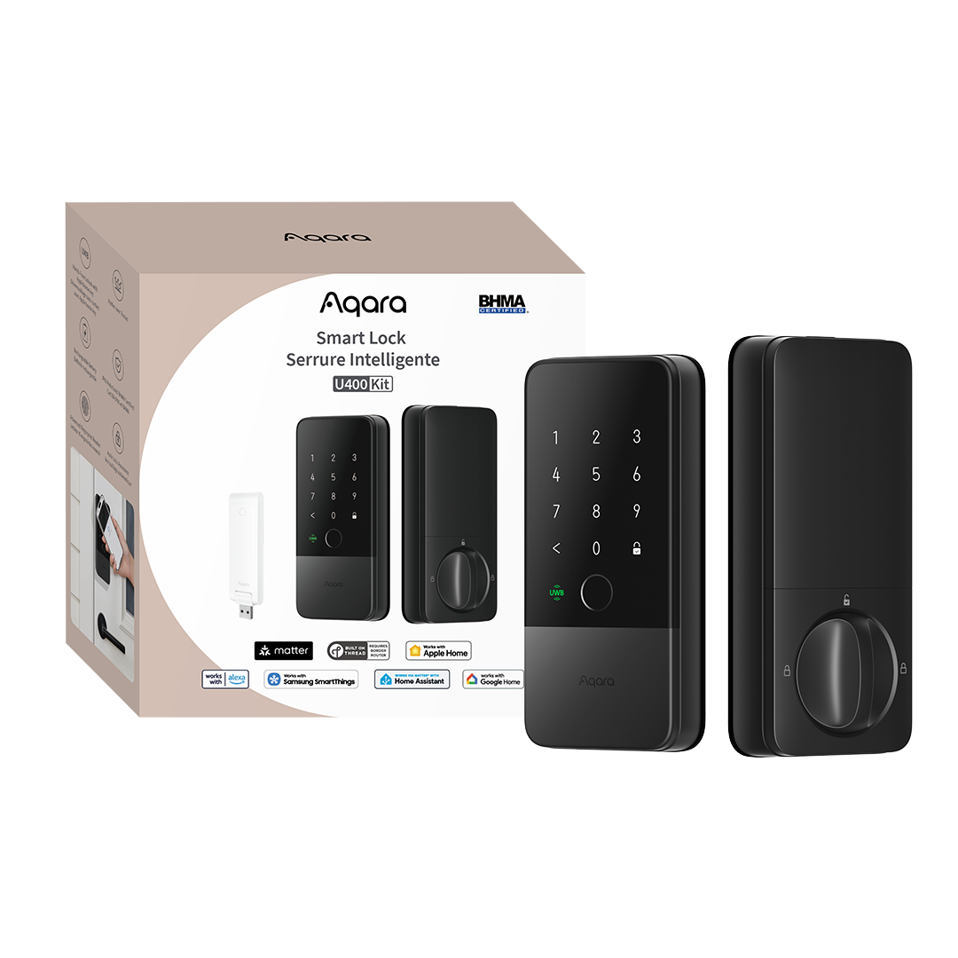Smart Lock U400 Kit — retail packaging