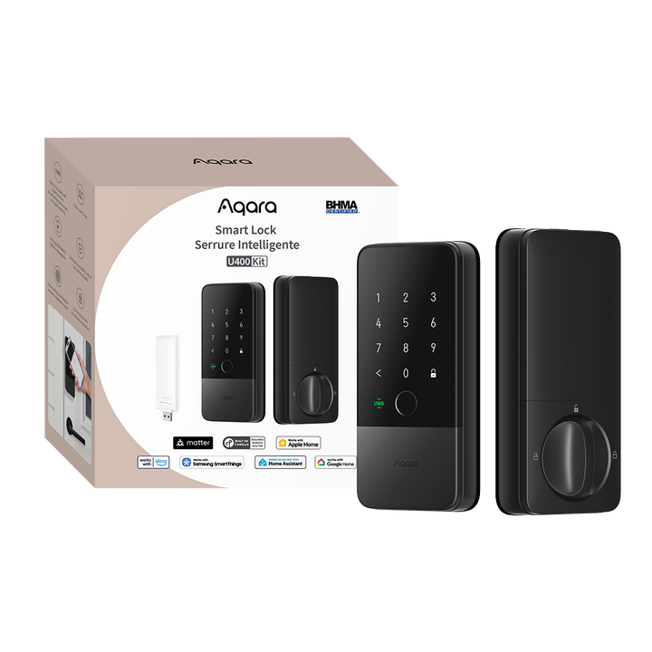 Smart Lock U400 Kit — retail packaging
