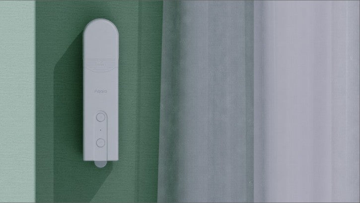 Aqara Roller Shade Driver E1 in a smart home setting