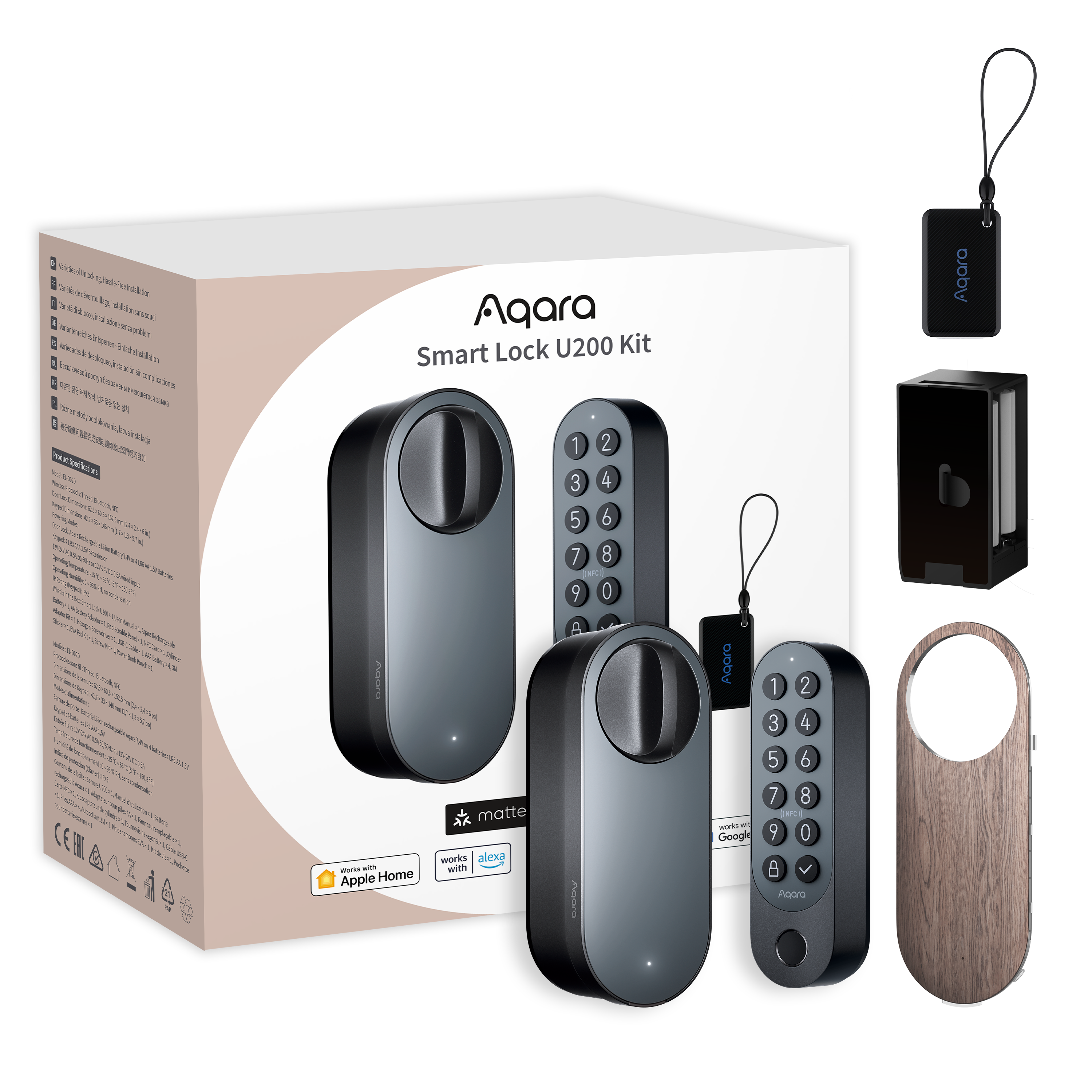 Aqara Smart Lock U200 Kit — product shot