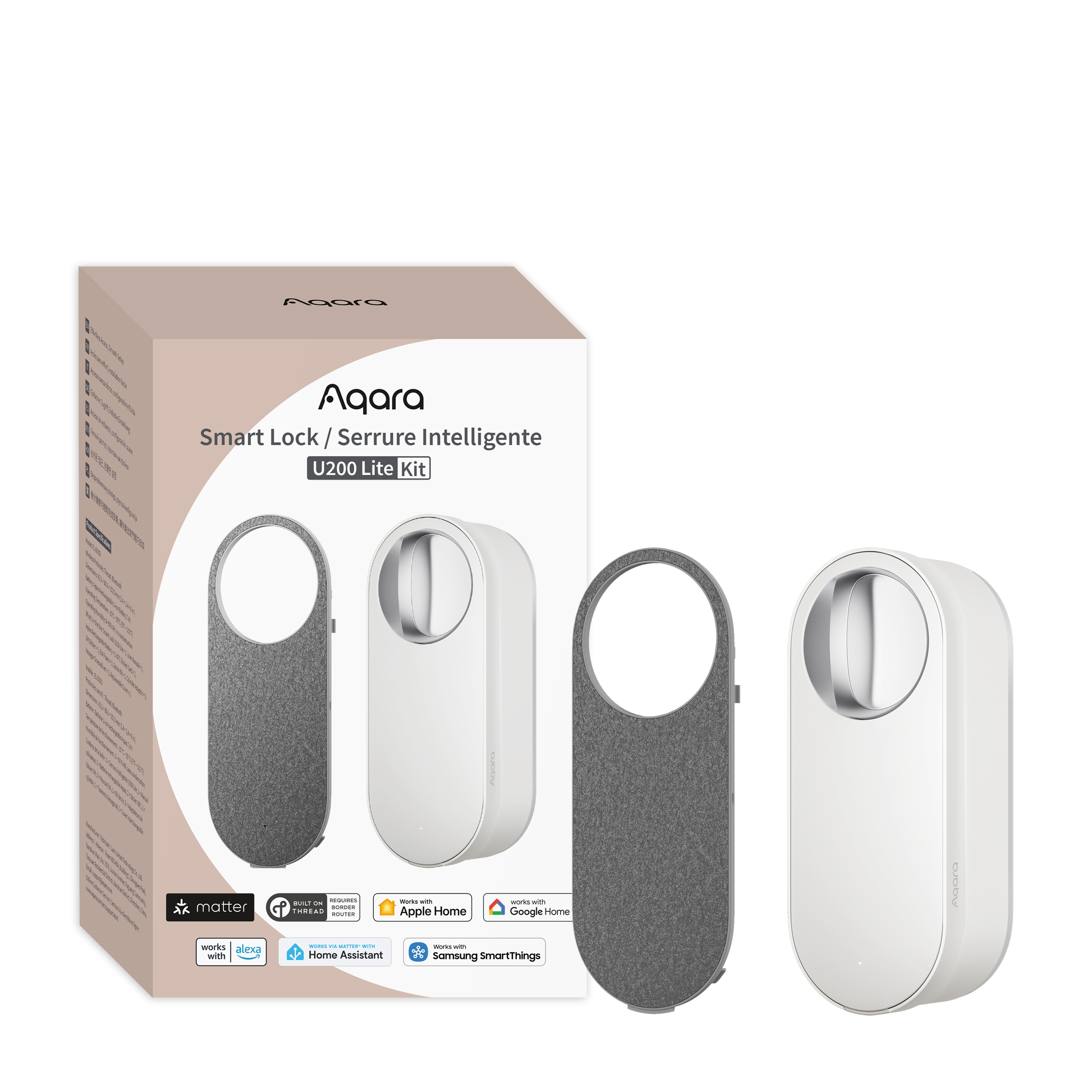 Aqara Smart Lock U200 Lite Kit — White