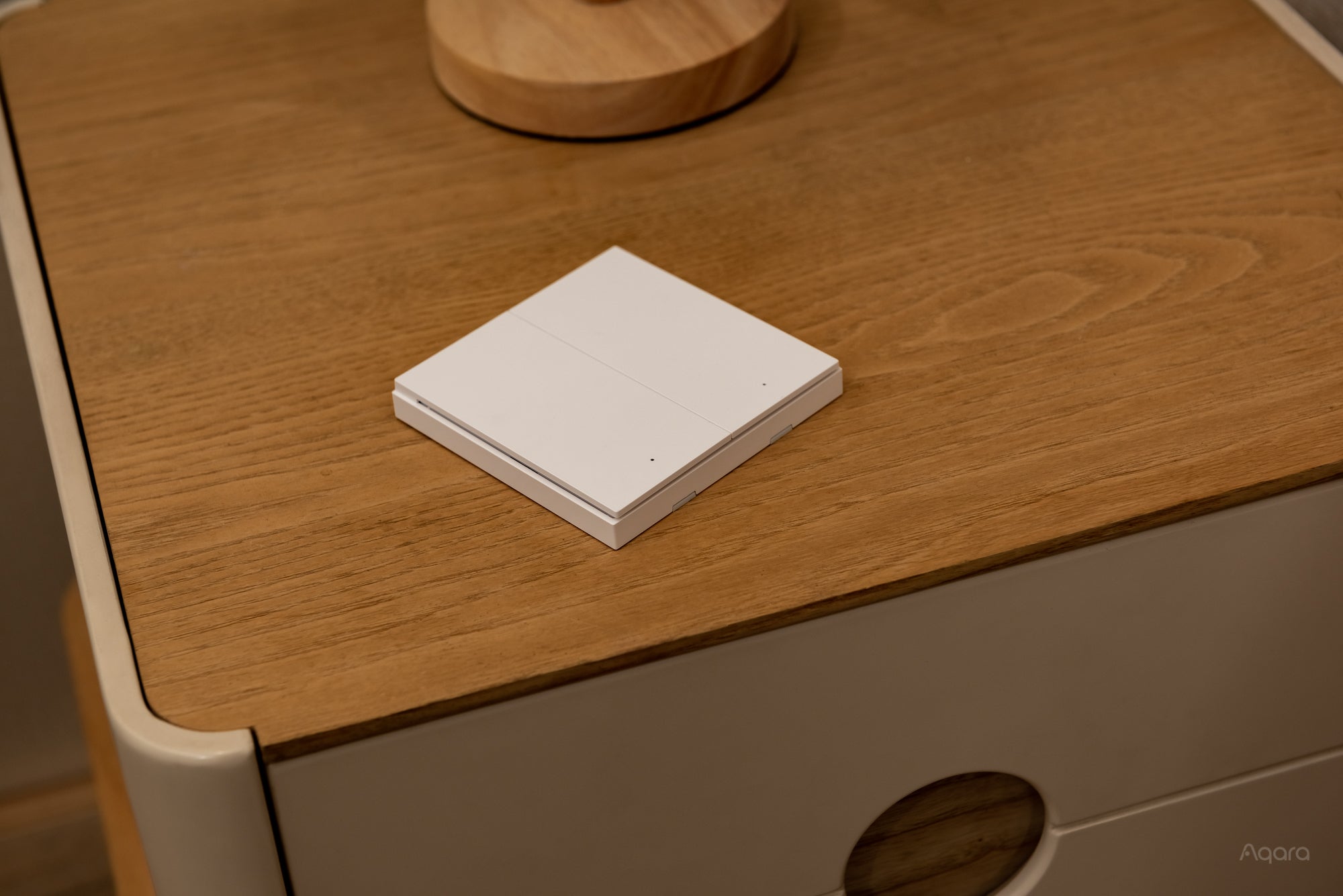 Aqara Wireless Remote Switch H1 (Double Rocker) in a smart home setting