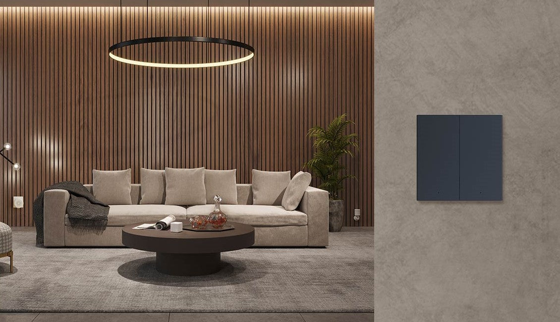 Aqara Wireless Remote Switch H1 (Double Rocker) — product shot