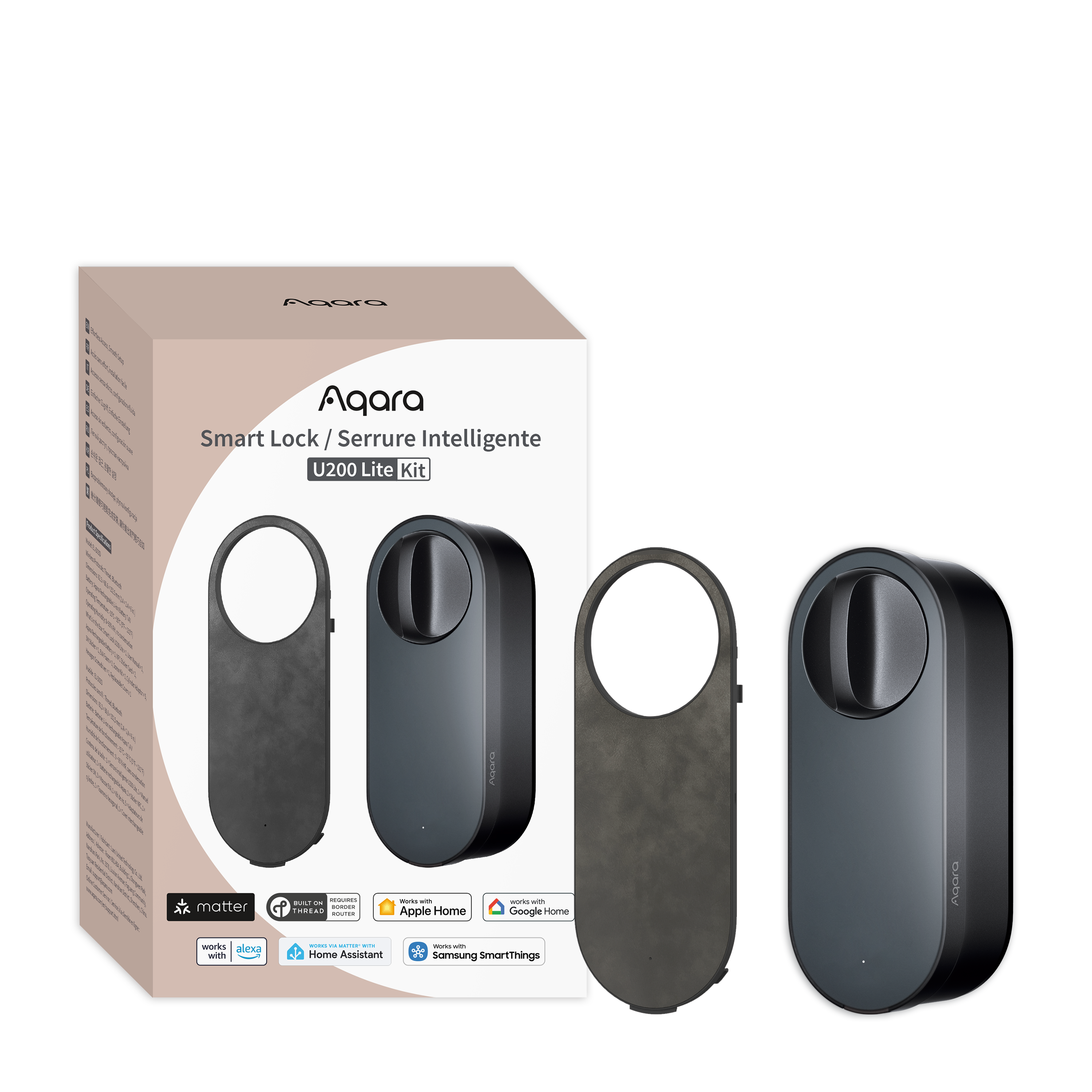 Aqara Smart Lock U200 Lite Kit — Black