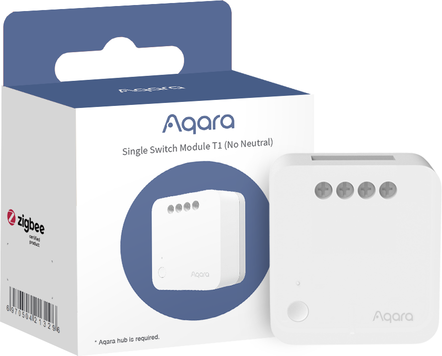 Aqara Single Switch Module T1 — product shot