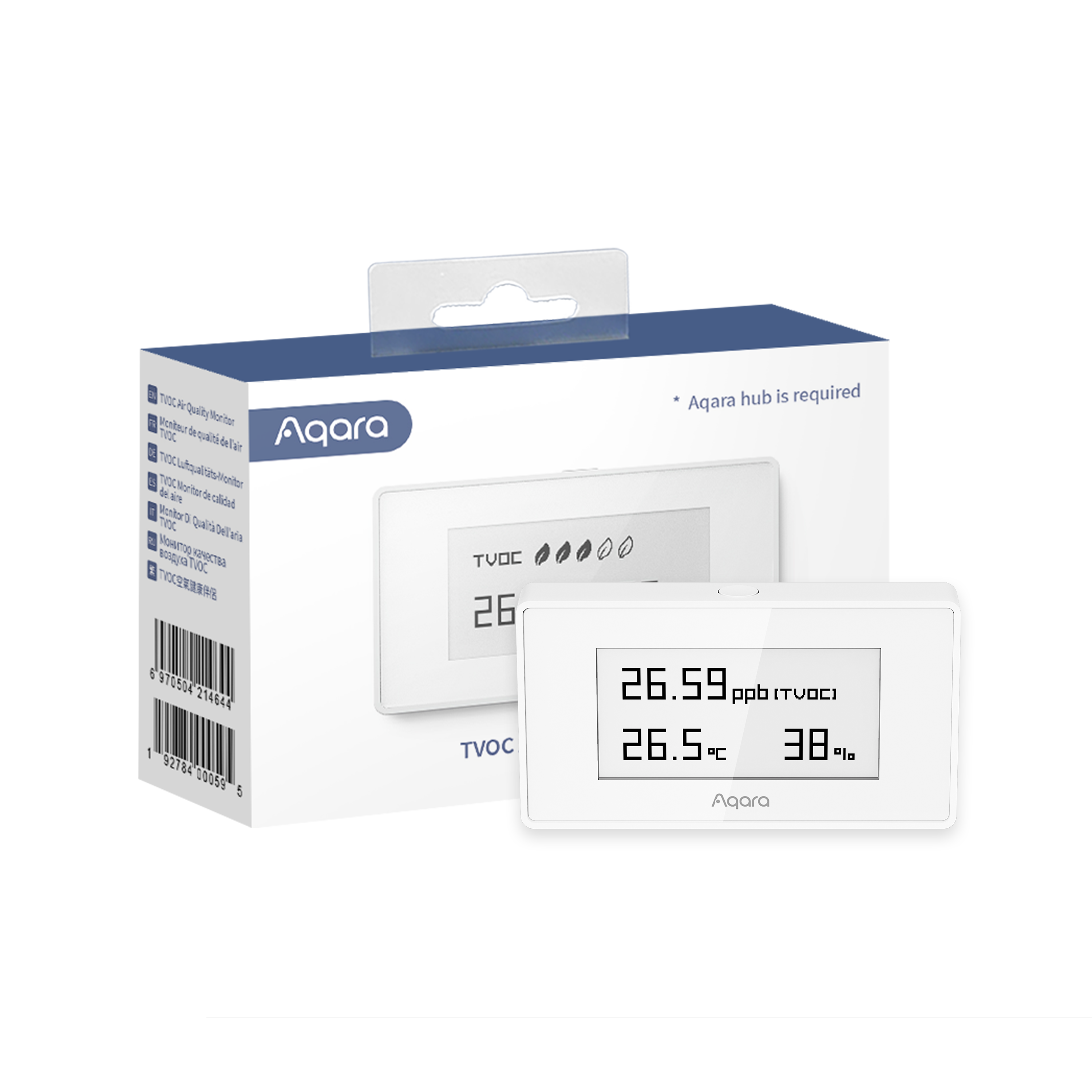 Aqara TVOC Air Quality Monitor — product shot