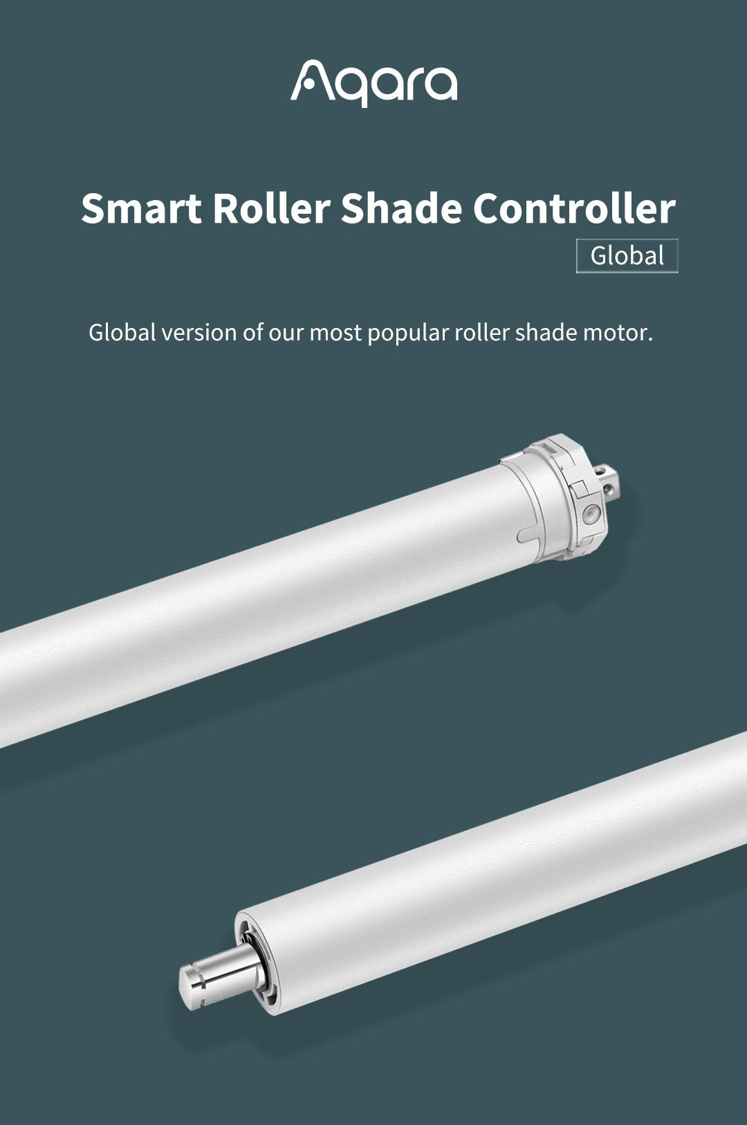 Aqara Smart Roller Shade Controller — product shot